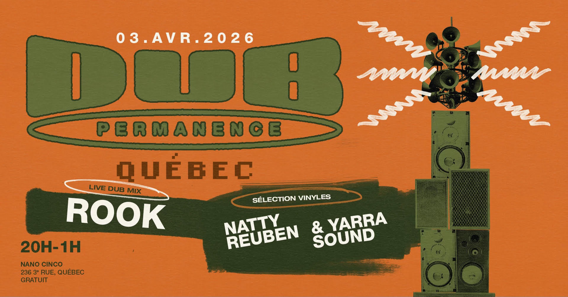 Dub Permanence - Quebec #5 - Anniversaire 1 an