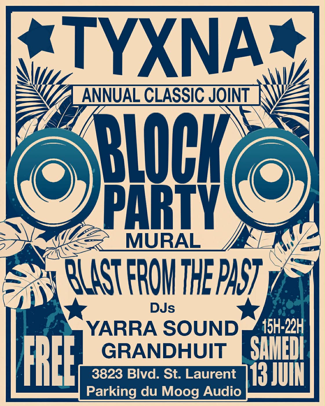 Mural Bloc Party - TYXNA x Blast From The Past